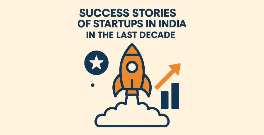 Success Stories of Startups in India in the Last One Decade